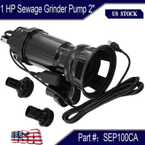Sewage grinder pump 2 - hp, 2"